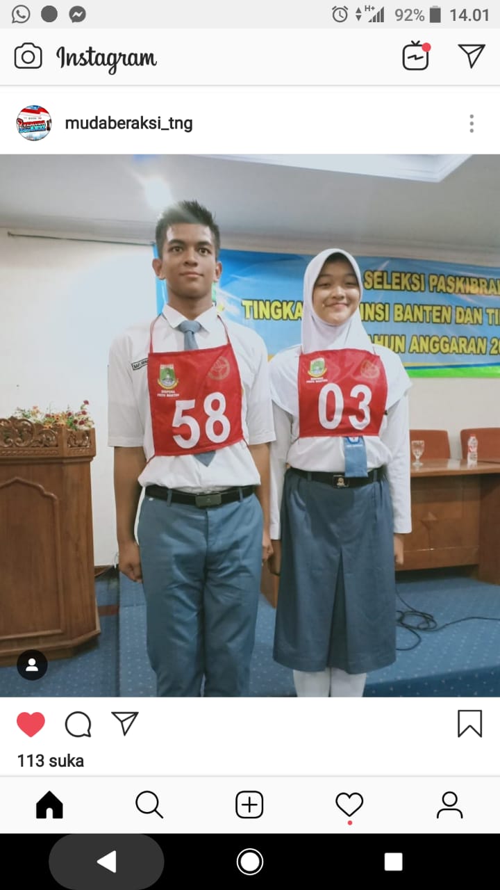 SMAN 7 Kota Tangerang Juara Paskibraka Tingkat Nasional