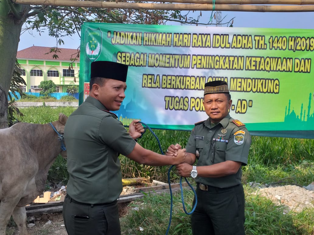 Letkol Parada Perkuat Makna Kurban Bagi Prajurit TNI di Kodim 0510/Tigaraksa