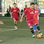 Laga Persahabatan Futsal, KONI Kabupaten Tangerang Pesta Gol Melawan PWI Kabupaten Tangerang