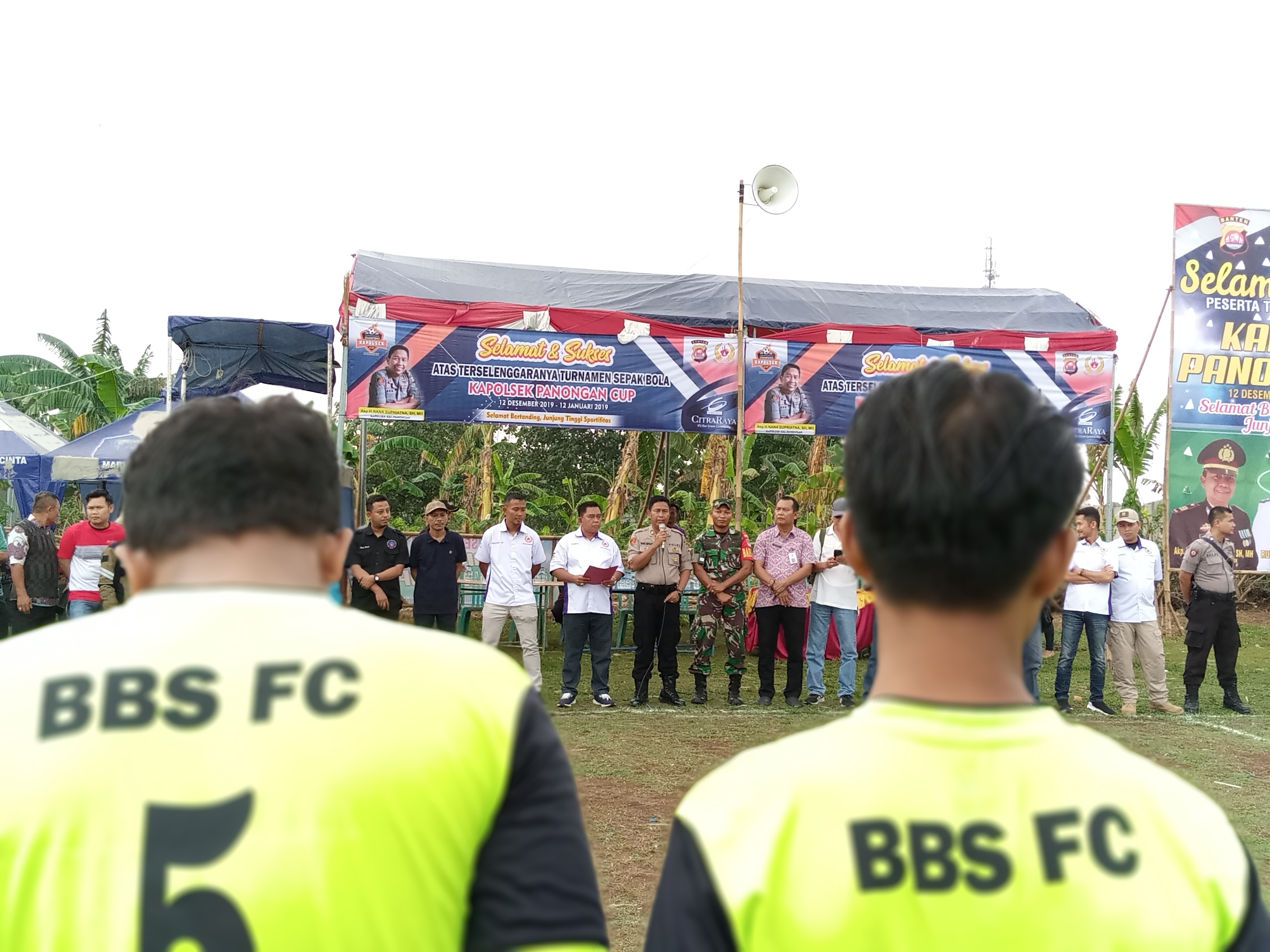 Turnamen Sepakbola Kapolsek Panongan Cup 2019 Digelar di Ciapus