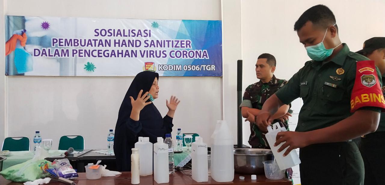 Begini Cara TNI Dilatih Melawan Pandemi Corona di Tangerang
