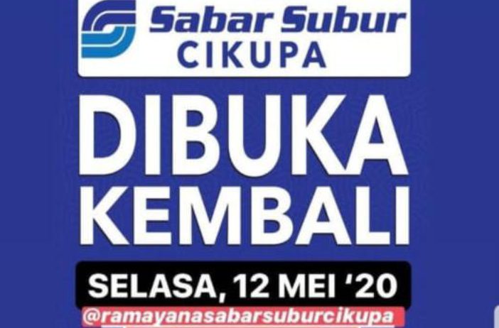 Giant dan Ramayana Cikupa Kembali Beroperasi Setelah Disegel Sebentar