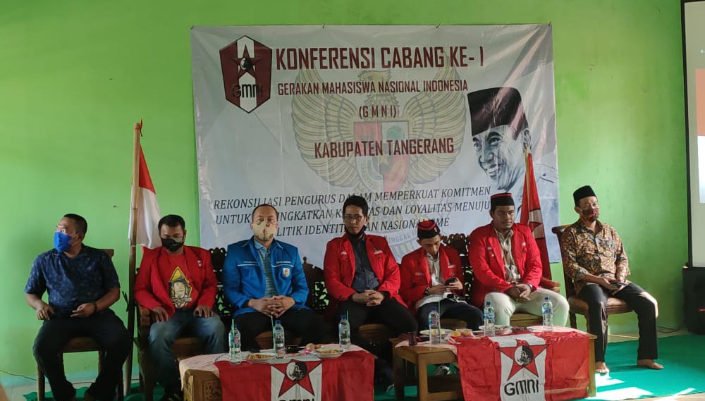 Pengurus DPP Buka Konfercab I GMNI Kabupaten Tangerang