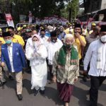 Daftar ke KPU, Tatu-Panji Didampingi Ulama Banten dan Pak Wakil Gubernur