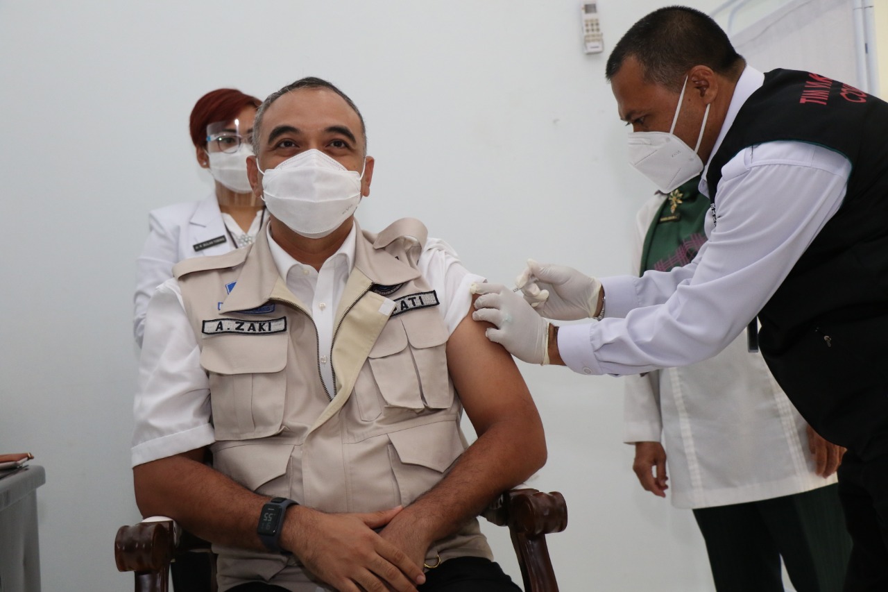 Vaksin Sinovac Jatah ASN dan Tenaga Medis Tiba di Kabupaten Tangerang