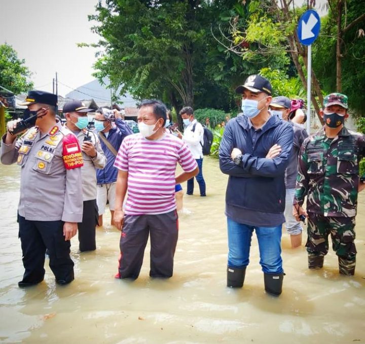Banjir Masih Menggenangi Gelam Jaya Pasar Kemis, Begini Kondisi Terkini
