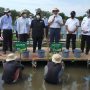 4 Menteri Tanam Mangrove dan Tabur Ikan di Tangerang Utara, Zaki Bilang Begini