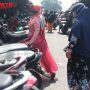 Melihat Suasana Pasar Curug Jelang Idul Adha, Mulai Parkiran Semrawut Sampai Pedagang Lepas Masker