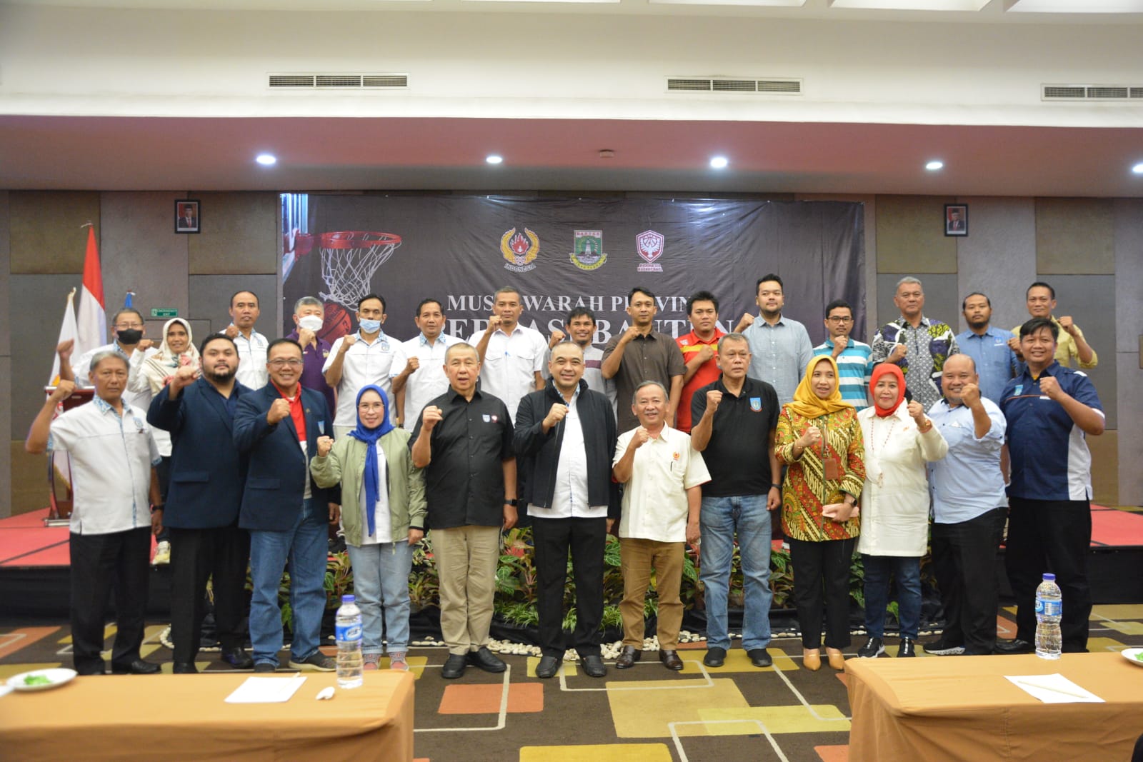 Bupati Zaki Buka Musyawarah Perbasi Provinsi Banten