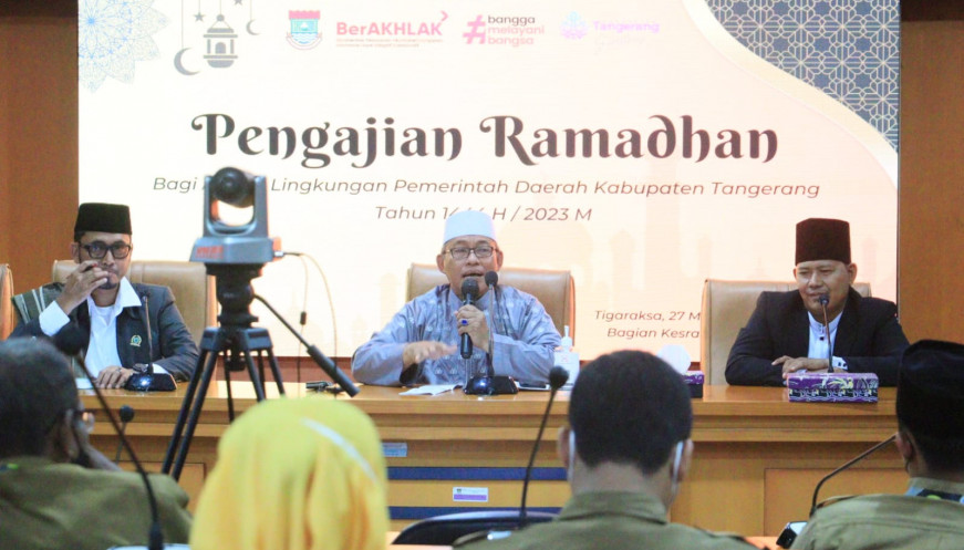 Pemkab Tangerang Gelar Pengajian Ramadhan