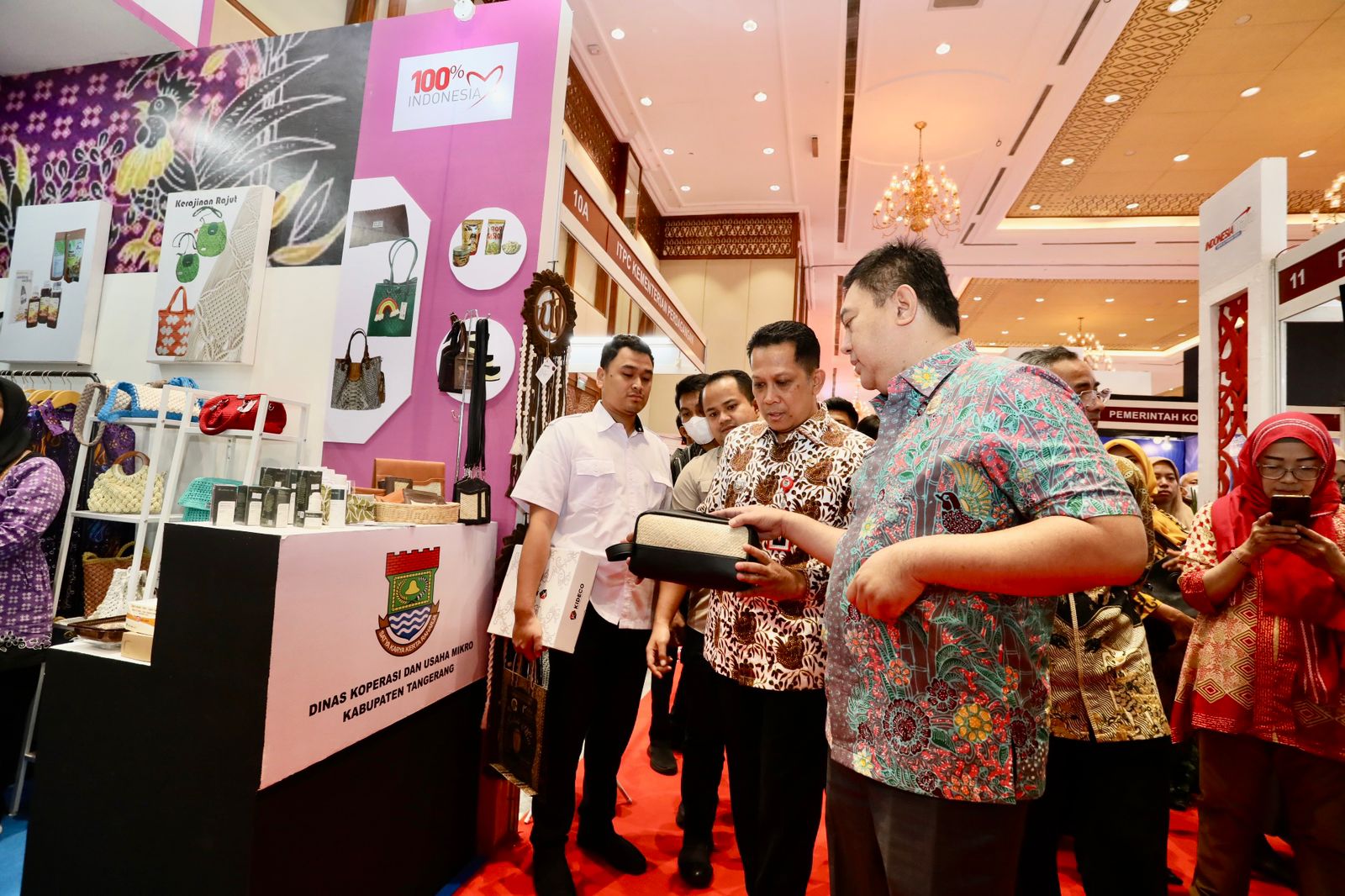 Pj Bupati Tangerang Hadiri Pembukaan Pameran Indonesia Maju Expo dan Forum 2024