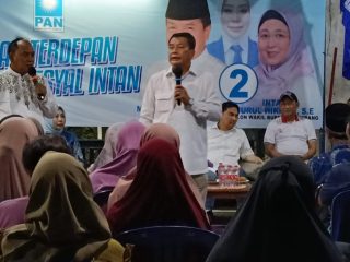 Cabup Tangerang Maesyal Rasyid dan Cawagub Banten Dimyati Sapa Warga Panongan