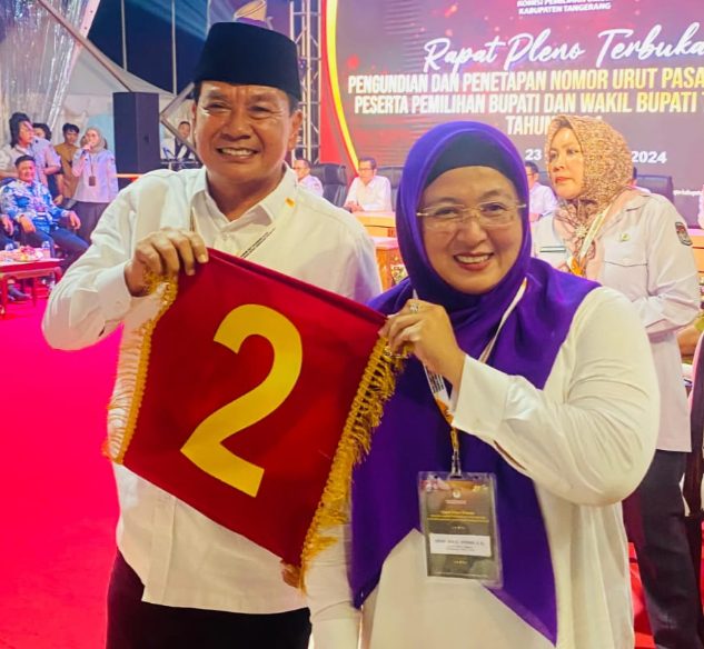 Elektabilitas Maesyal-Intan Tertinggi, Optimis Menang di Pilkada Tangerang 2024