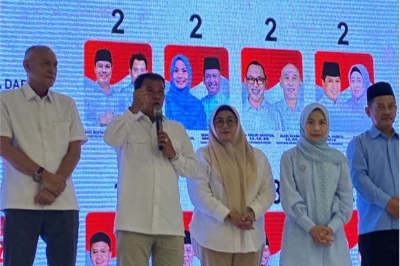 Gerindra All Out Menangkan Maesyal-Intan dan Andra-Dimyati