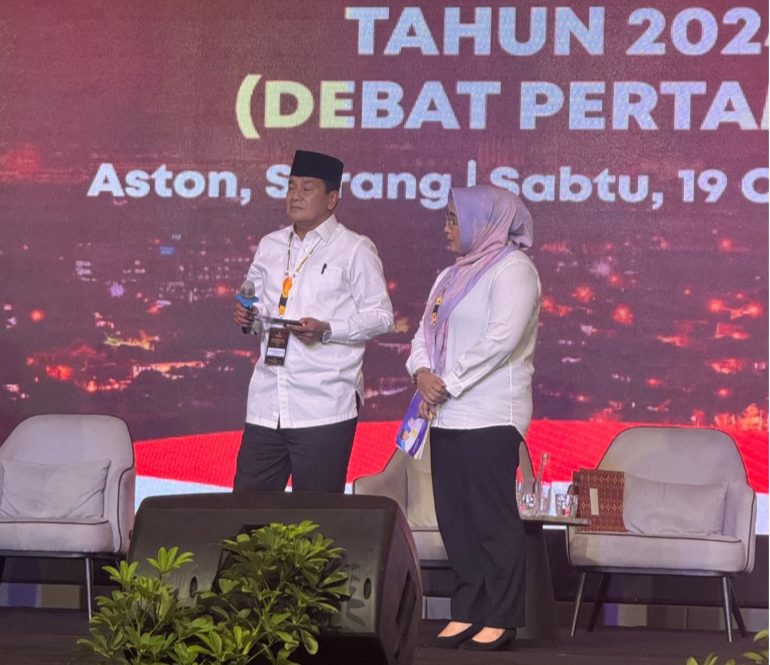 Maesyal Rasyid Tampilkan Visi Digital dan UMKM di Debat Perdana Pilkada Tangerang