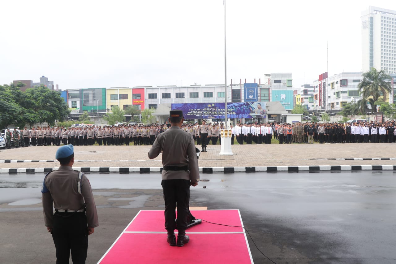 Siaga Amankan Imlek 2576, Polres Metro Tangerang Kota Libatkan Ratusan Personel