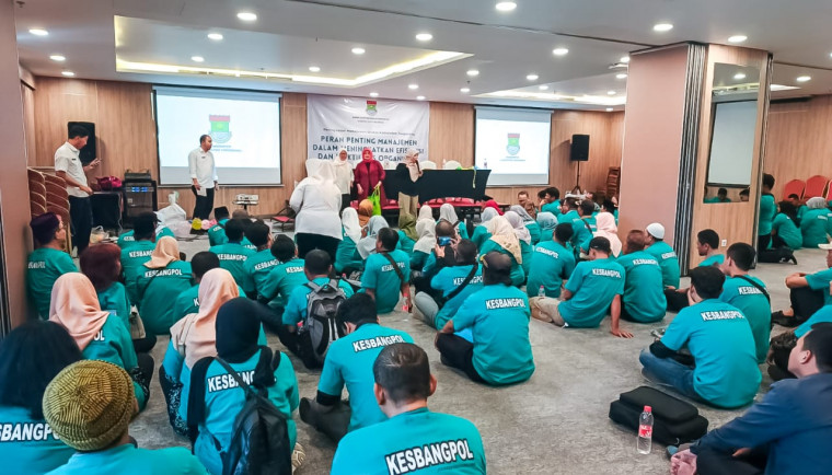 Hadapi Tantangan Globalisasi, Kesbangpol Kabupaten Tangerang Gelar Pelatihan Manajemen Ormas