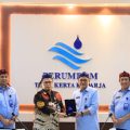 Kunjungan Kerja PERUMDA Tirtanadi Sumatra Utara ke PERUMDAM TKR Bahas Pengembangan SDM dan Pelayanan Air