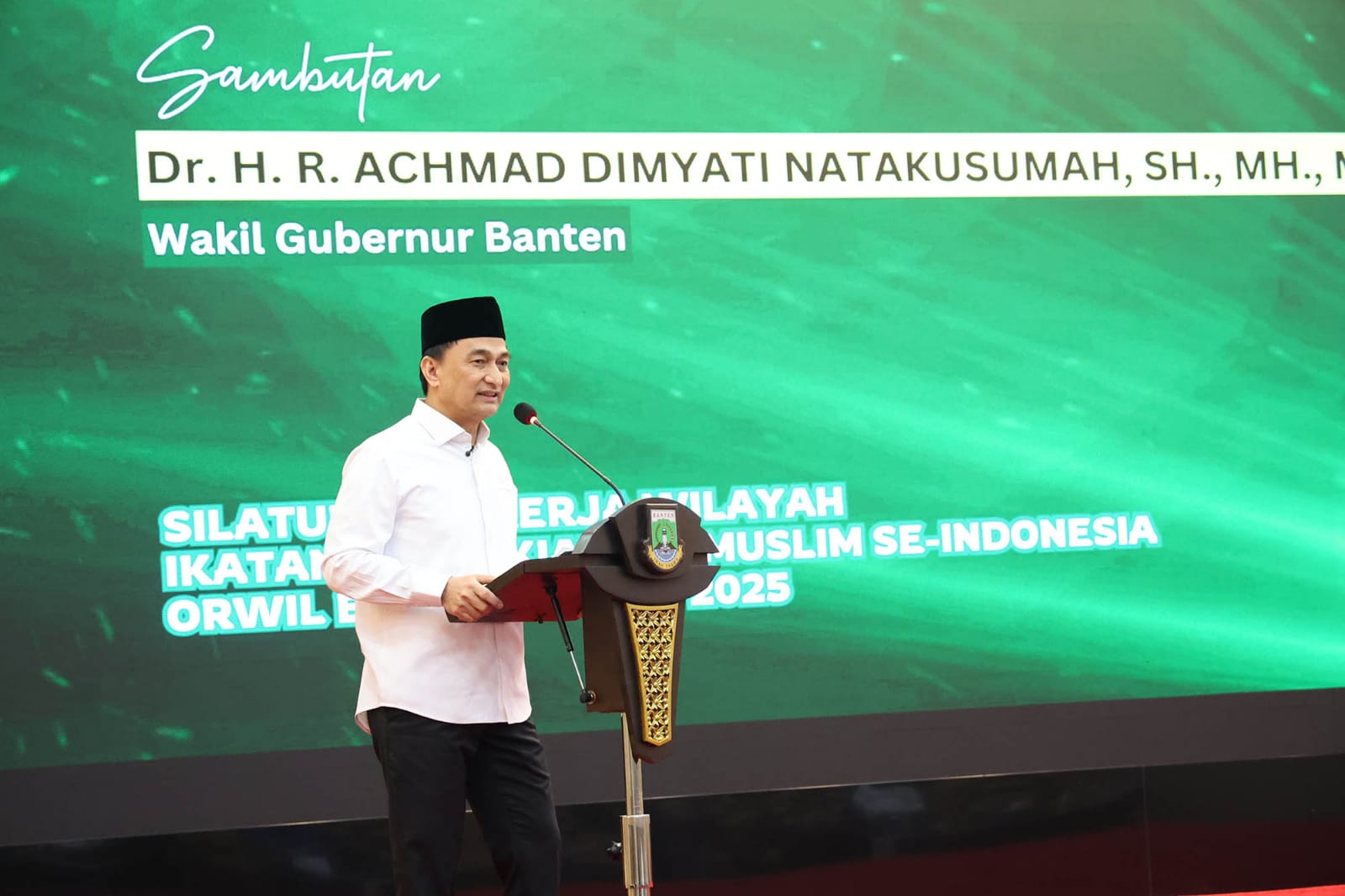 Wagub Banten A. Dimyati Natakusumah Ajak Aparatur Pemprov Banten Bangun Integritas dan Kebersihan dalam Birokrasi