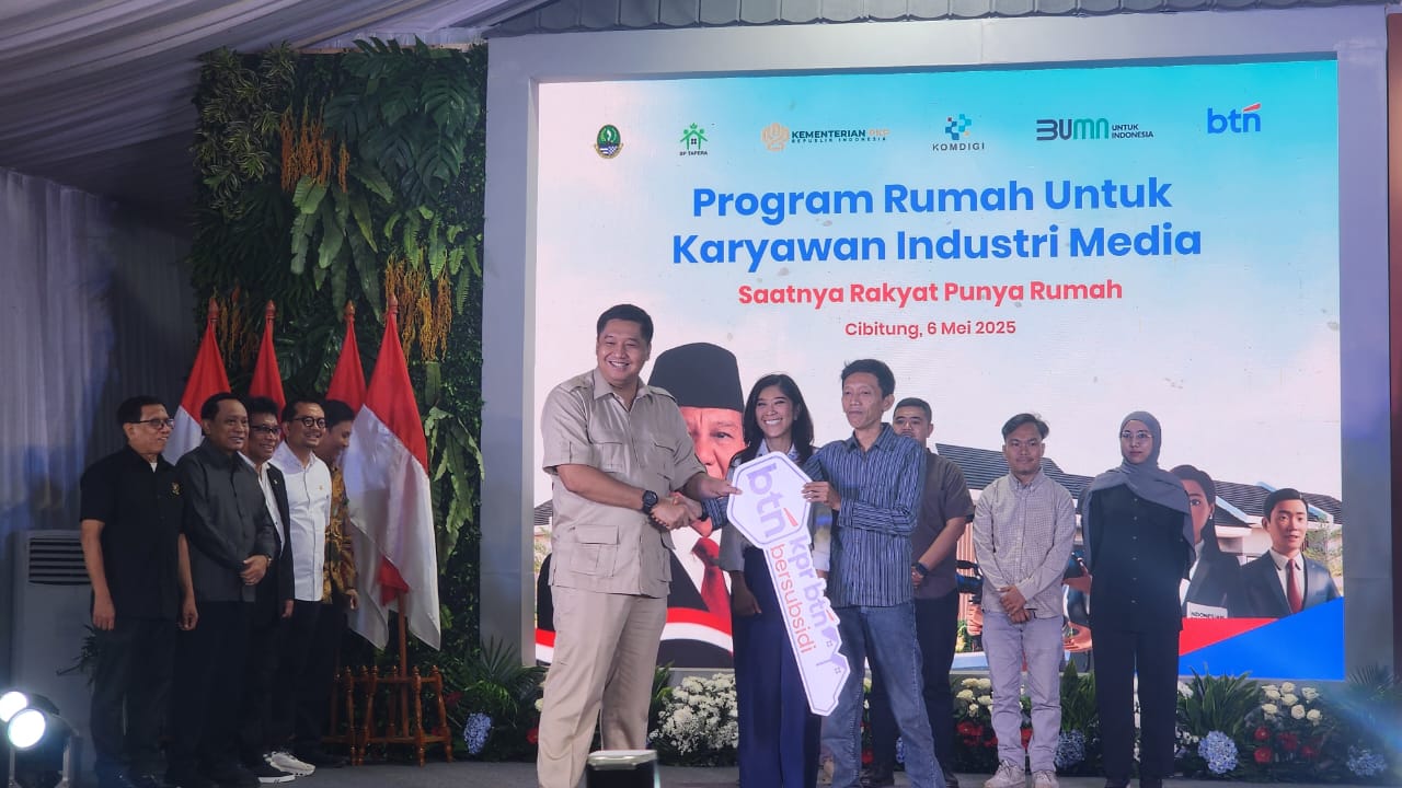 100 Wartawan Terima Rumah Subsidi, Pemerintah Siapkan 2.000 Unit di 2025