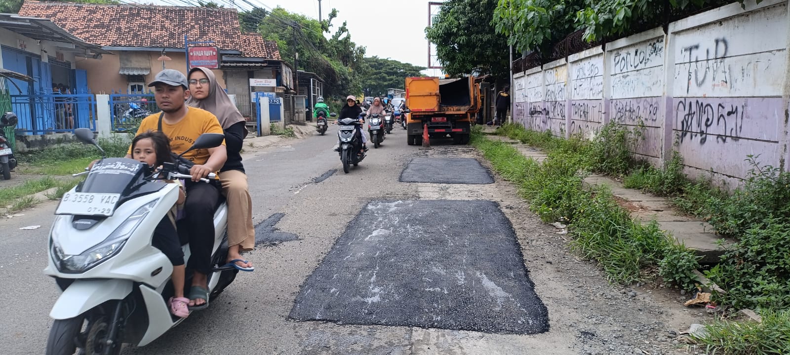 DBMSDA Kabupaten Tangerang Gencar Rawat Jalan Strategis, Ini Titik-titik Perbaikannya