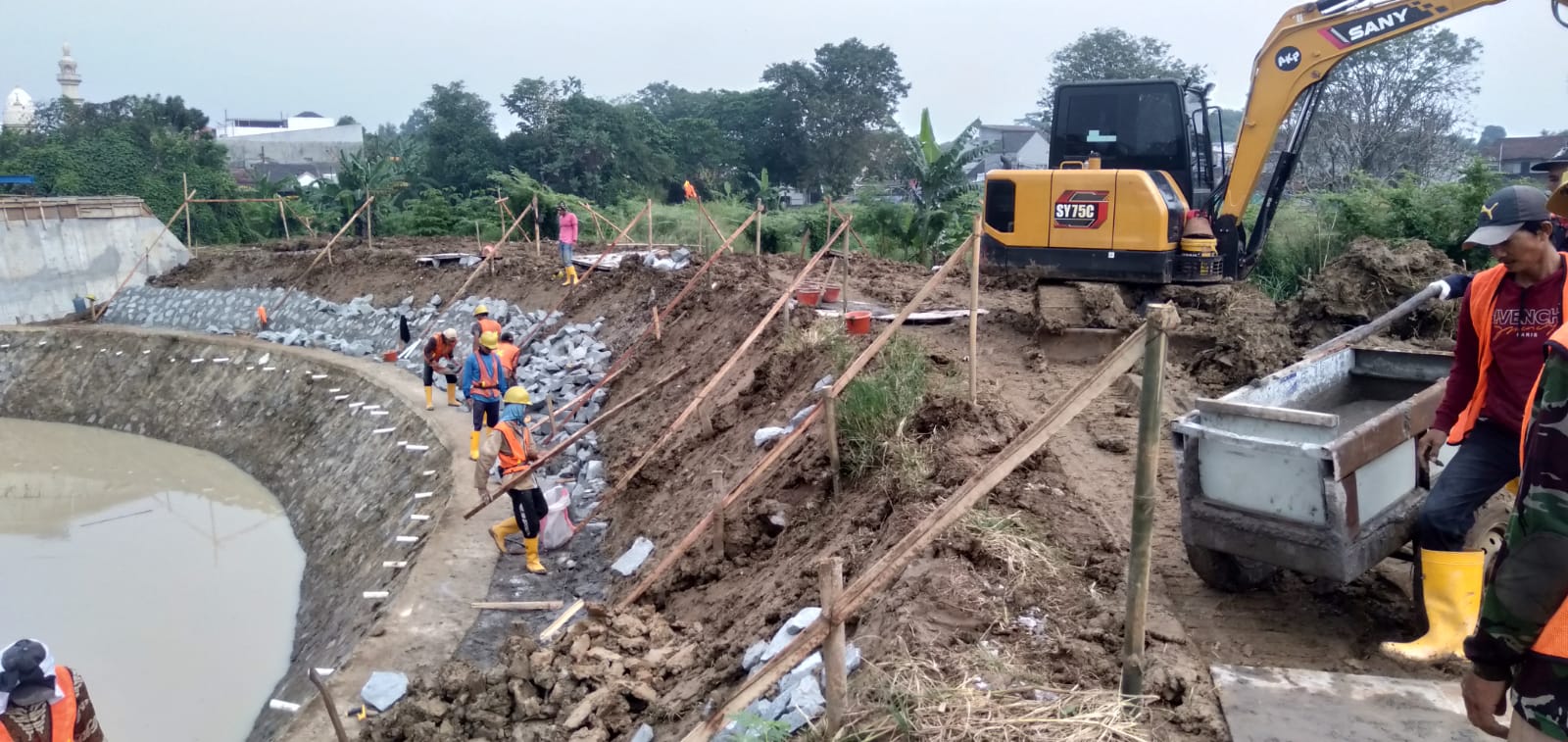 Embung Sudirman Dikebut, Tak Hanya Cegah Banjir, Juga Disiapkan Jadi Ruang Terbuka Hijau
