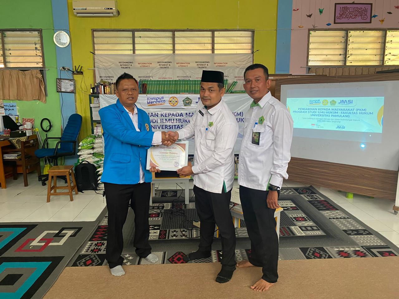 Gandeng Mahasiswa Hukum Unpam, JMSI Kota Tangerang Gelar Pelatihan Jurnalistik di MAN 1