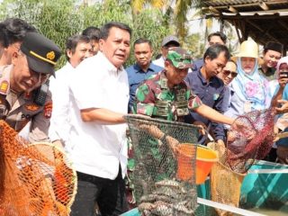 Gempur Stunting dengan Ikan, Pemkab Tangerang Bagikan Bantuan dan Tebar 8.000 Benih di Gandaria