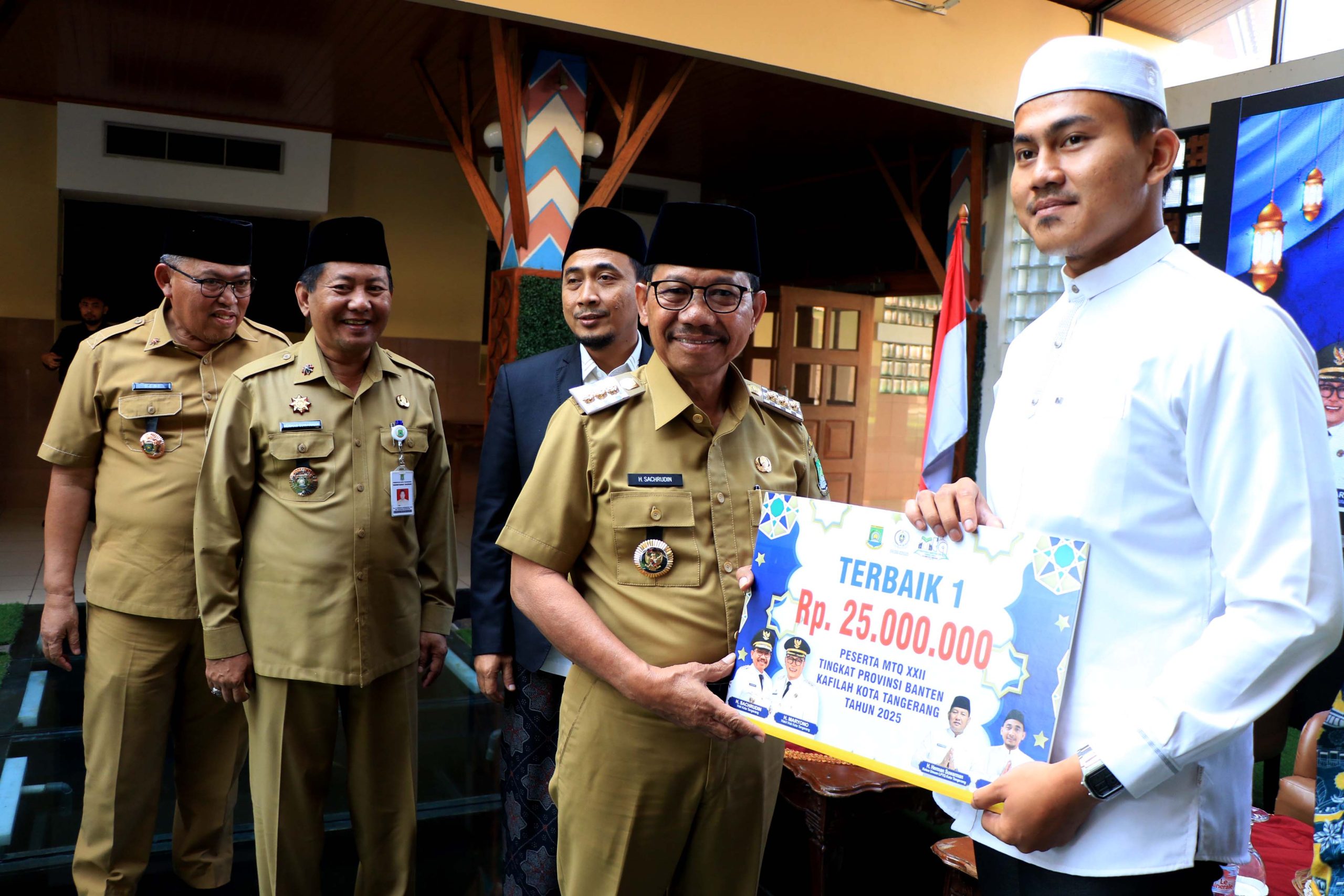 Kota Tangerang Berjaya, Wali Kota Apresiasi Kafilah MTQ XXII Banten