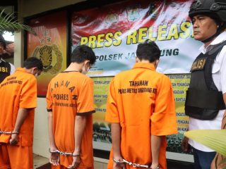 Polsek Jatiuwung Bekuk 6 Kawanan Curanmor Serang-Rangkas, Polisi Dibacok Saat Penangkapan