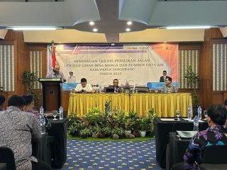DBMSDA Kabupaten Tangerang Tingkatkan Kompetensi Lewat Bimtek Penilikan Jalan