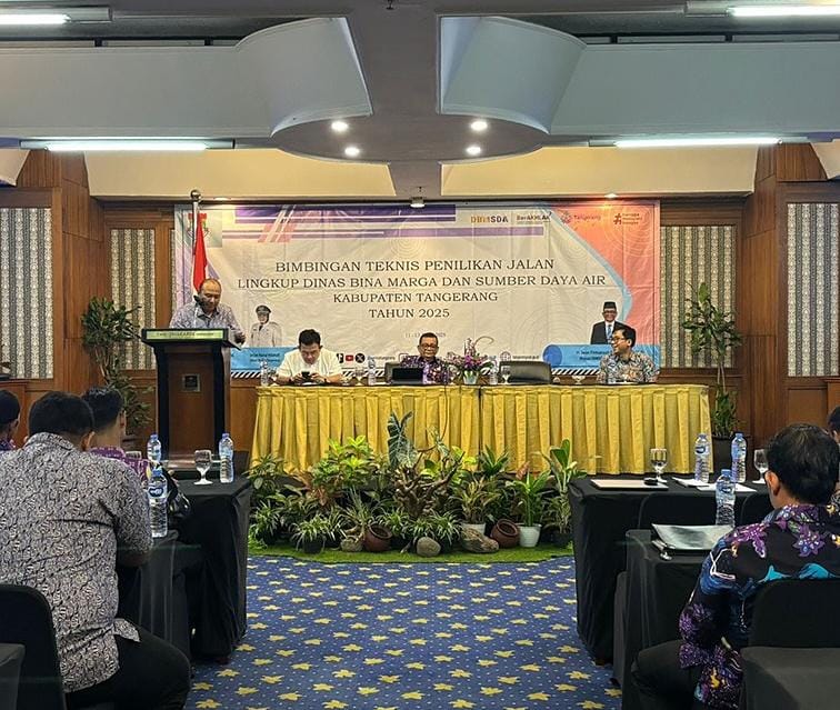 DBMSDA Kabupaten Tangerang Tingkatkan Kompetensi Lewat Bimtek Penilikan Jalan