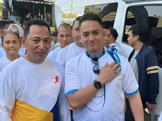 Bareng Kapolri, Aditya Yusma ‘Mas Ndaru’ Meriahkan CFD HUT Ke-79 Bhayangkara
