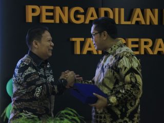 Maryono Sambut Kepala PN Baru, Ajak Wujudkan Kota Tangerang Berkeadilan