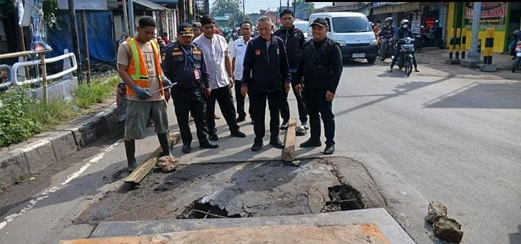 Viral di Instagram, Jembatan Rusak di Kukun Langsung Diperbaiki DBMSDA Kabupaten Tangerang