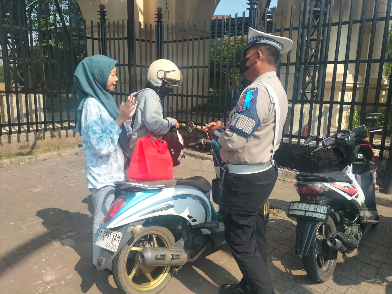 Main HP Saat Nyetir, Puluhan Orang Ditindak pada Operasi Patuh Maung Polresta Tangerang