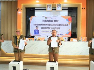 575 Arsip Dimusnahkan, BPBD Kabupaten Tangerang Tertibkan Tata Kelola Kearsipan