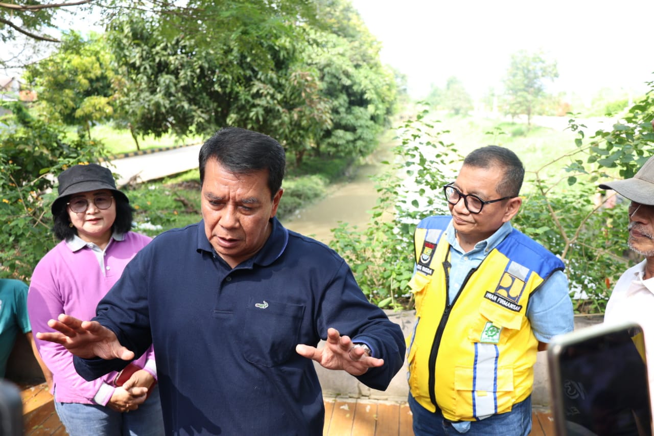 Bupati Tangerang Sidak Banjir Kutabumi, Pengembang Akan Dipanggil