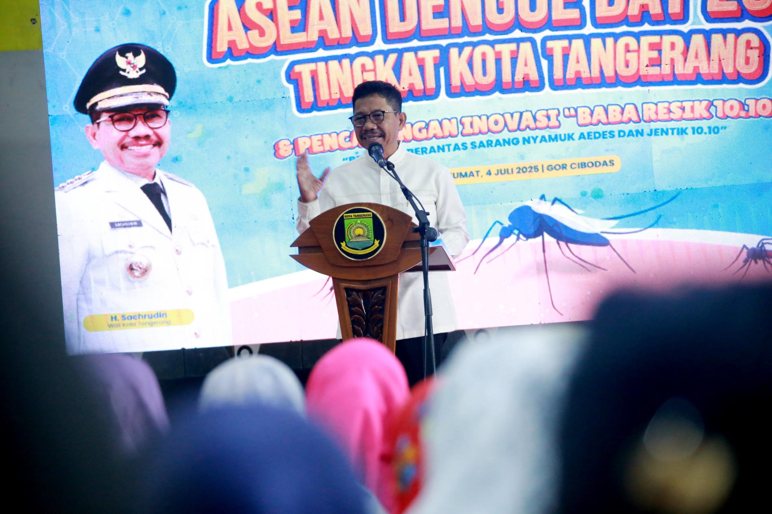 Cegah DBD, Pemkot Tangerang Luncurkan Gerakan Baba Resik 10.10 di ASEAN Dengue Day