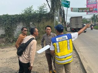 DBMSDA Dampingi Pembangunan Jalan Alternatif Diklat Pemda–Gading Serpong