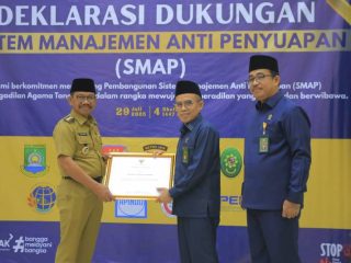 Deklarasi Anti Suap, Wali Kota Sachrudin: Penyuapan Harus Diberantas, Bukan Diseremonikan