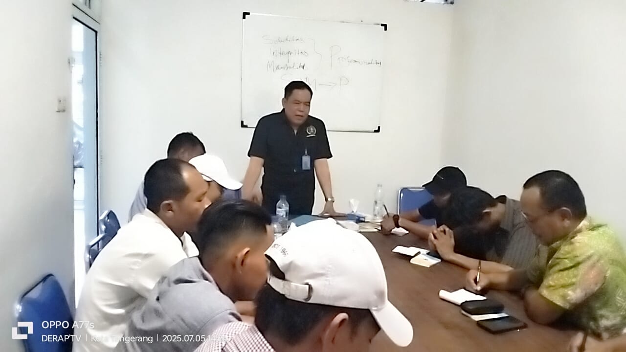 Demi Cetak Jurnalis Berkualitas, PWI Kabupaten Tangerang Gelar Orientasi Calon Anggota