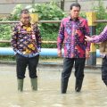 Diguyur Hujan Semalaman, Kawasan Olek Tergenang: Bupati Langsung Turun ke Lokasi
