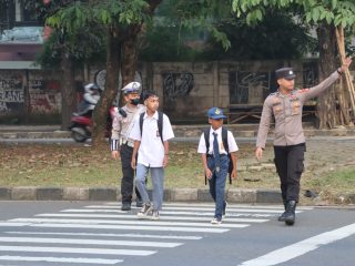 Garda Sigap, Gebrakan Polresta Tangerang Atasi Kemacetan Jam Sibuk