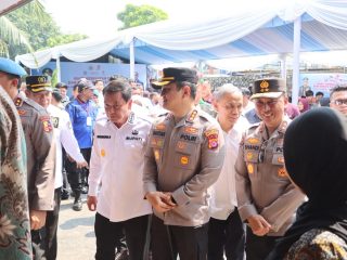 Polresta Tangerang Amankan Kunjungan Kapolri ke PT Adis Balaraja