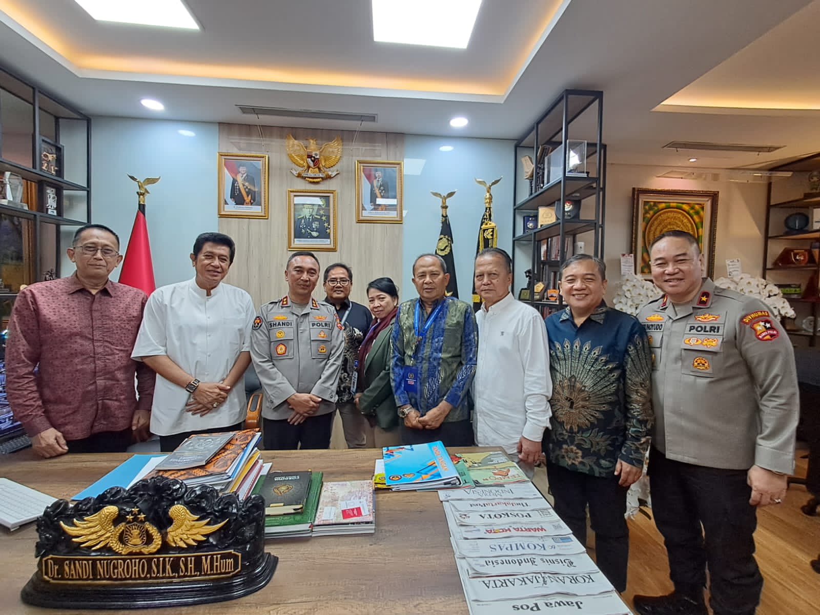 Kapolri Harapkan PWI Bersatu: Semua Teman, Tak Ada Lawan
