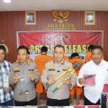 Polsek Batuceper Bekuk 4 Pelaku Curanmor, Dua Motor dan Satu Mobil Jadi Barang Bukti