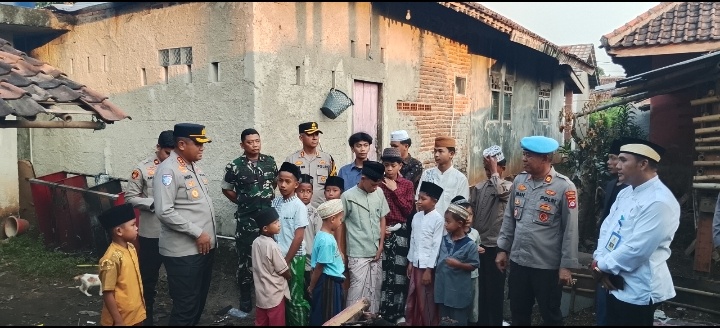 Kapolresta Tangerang Bantu Ponpes Bani Asyifa yang Alami Kebakaran