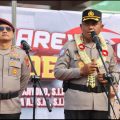 Farewell Parade dan Pedang Pora Sambut dan Antar Pimpinan Polresta Tangerang