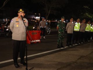 Jamin Rasa Aman Masyarakat, Polresta Tangerang Gelar Apel Patroli Skala Besar